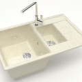 Кух.мойка Granit MARRBAXX глянц Блонди Z210Q2 (БЕЖ)